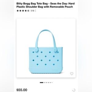 BOGG BAG: Seas the Day Small Bag with removable pouch